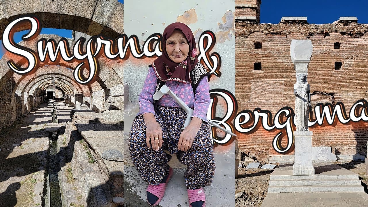 Smyrna's Roman Agora Izmir: Ancient Ruins, Incredible Archways and Cats Among the Ruins