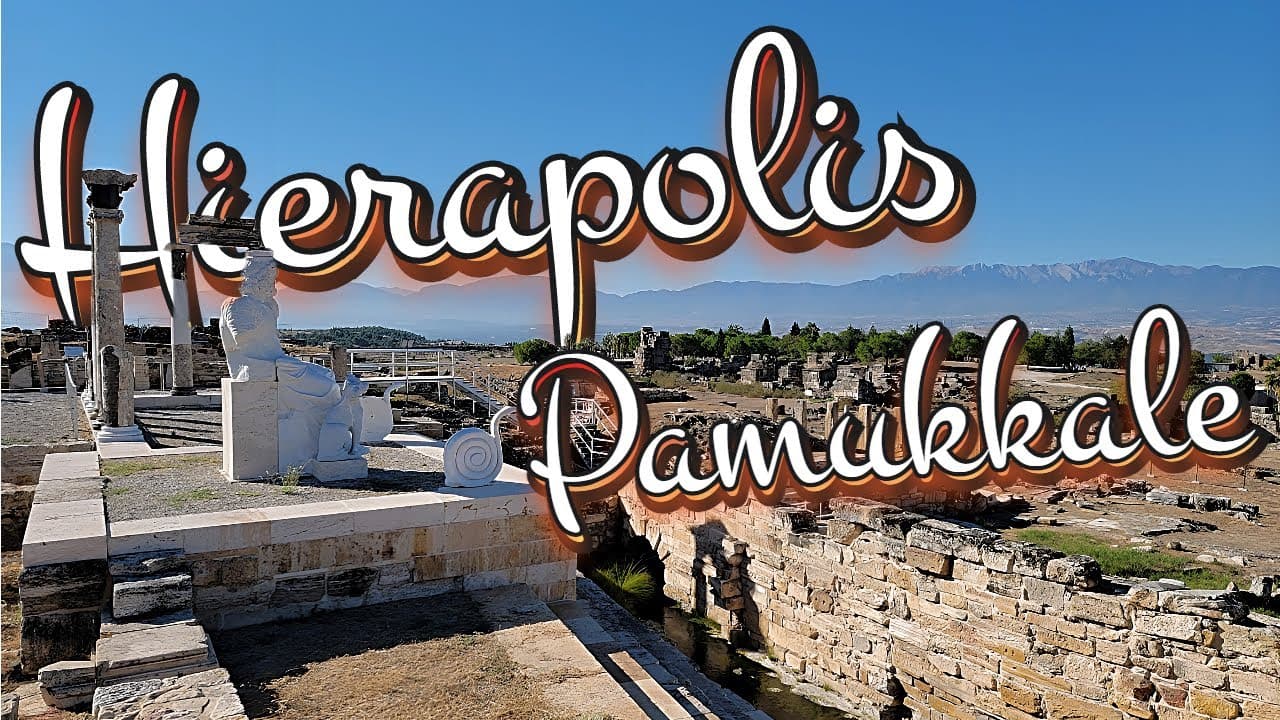 Hierapolis Pamukkale Turkey: The Ancient Roman Gateway to Hell Above the Cotton Castle Terraces