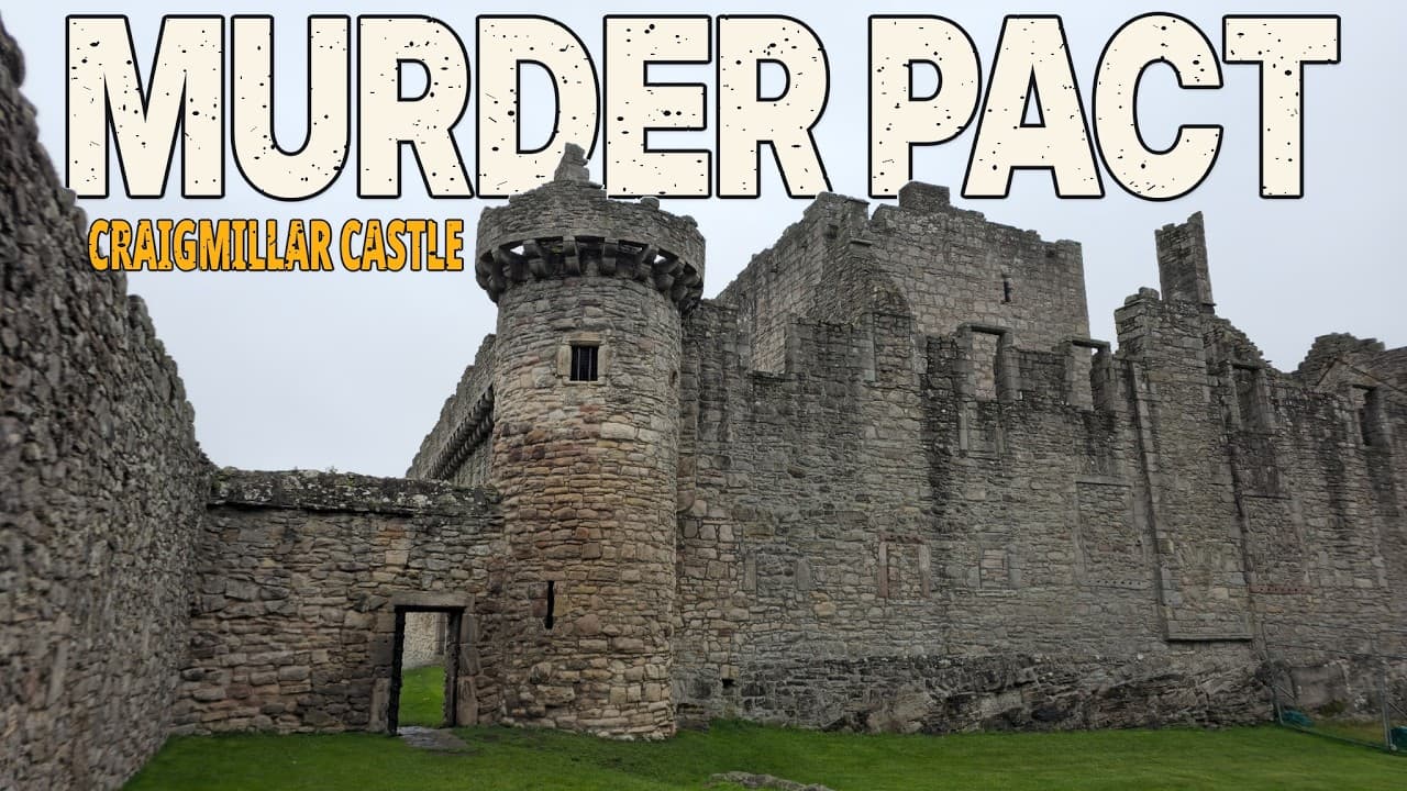 Edinburgh History Vlog: Craigmillar Castle, Rosslyn Chapel and a Murder Pact