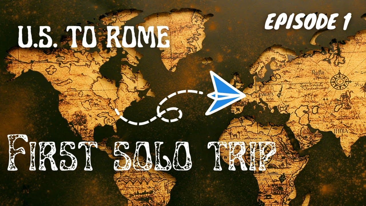 My First Solo Trip and Vlog: Cleveland to Rome and the Start of a Southern Italy Adventure