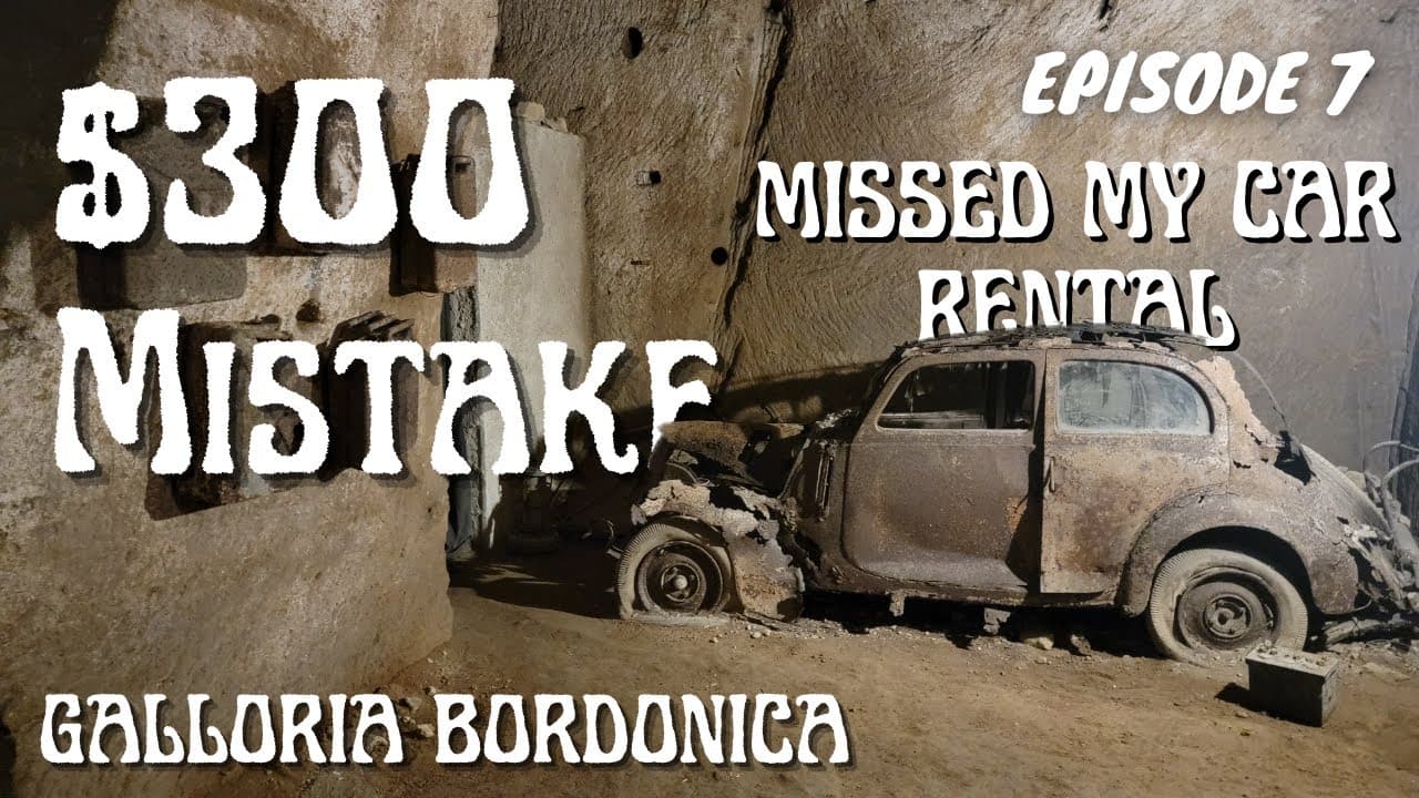 Galleria Borbonica Naples and a $300 Mistake: Underground Tunnels and an Expensive Travel Lesson