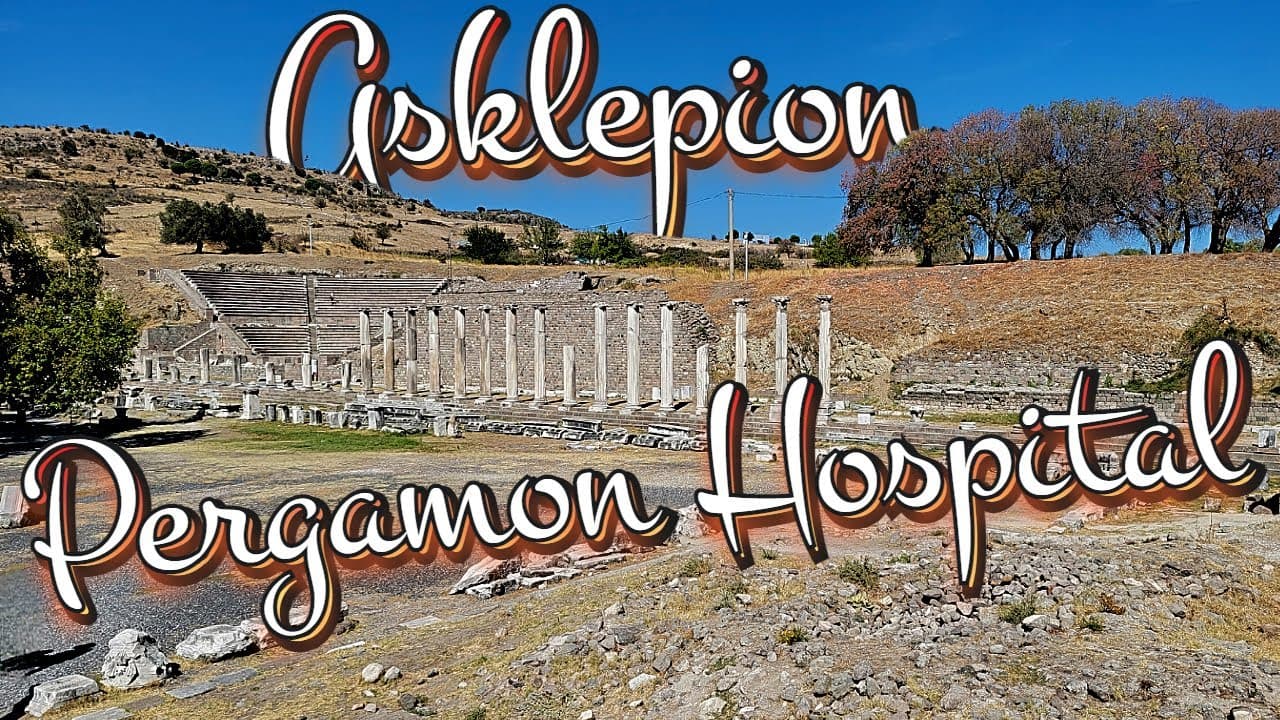 Pergamon's Asklepion: A Journey Through the Remarkable Ancient Healing Center | Türkiye 🇹🇷 Turkey