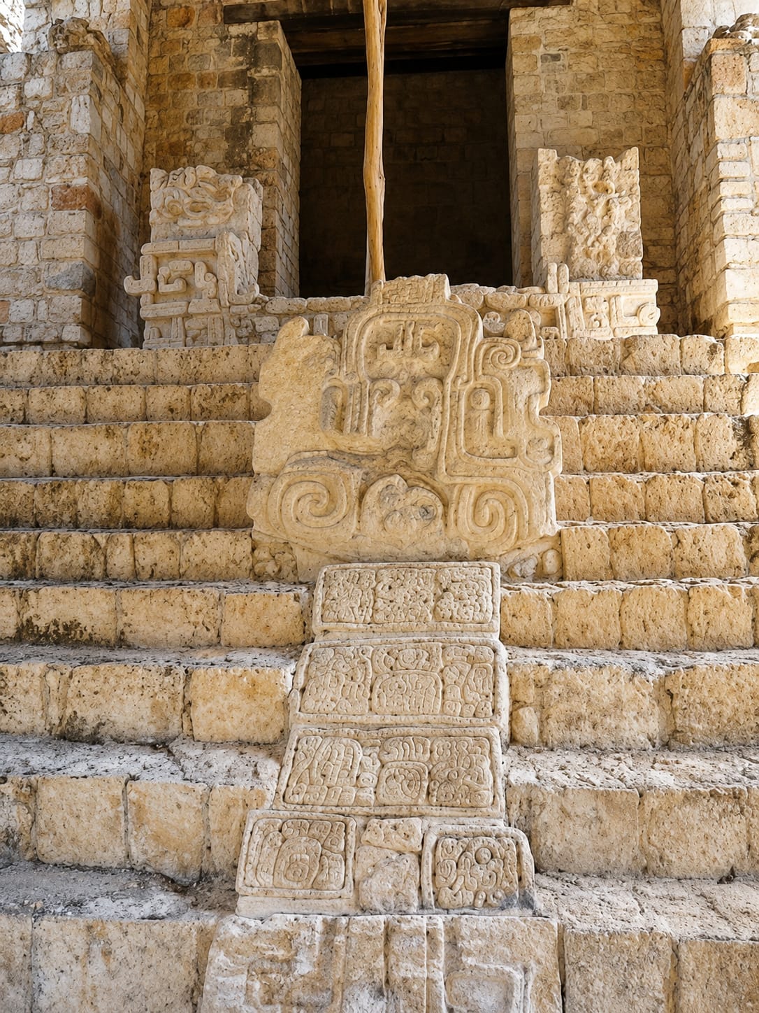 Ek Balam Stucco Facade
