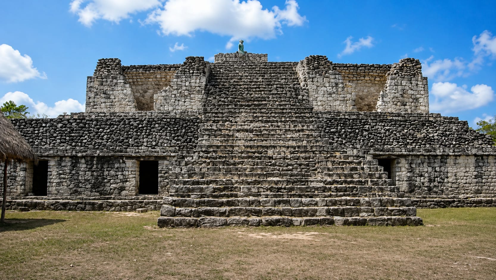 The Oval Palace — aligned for astronomical observation.