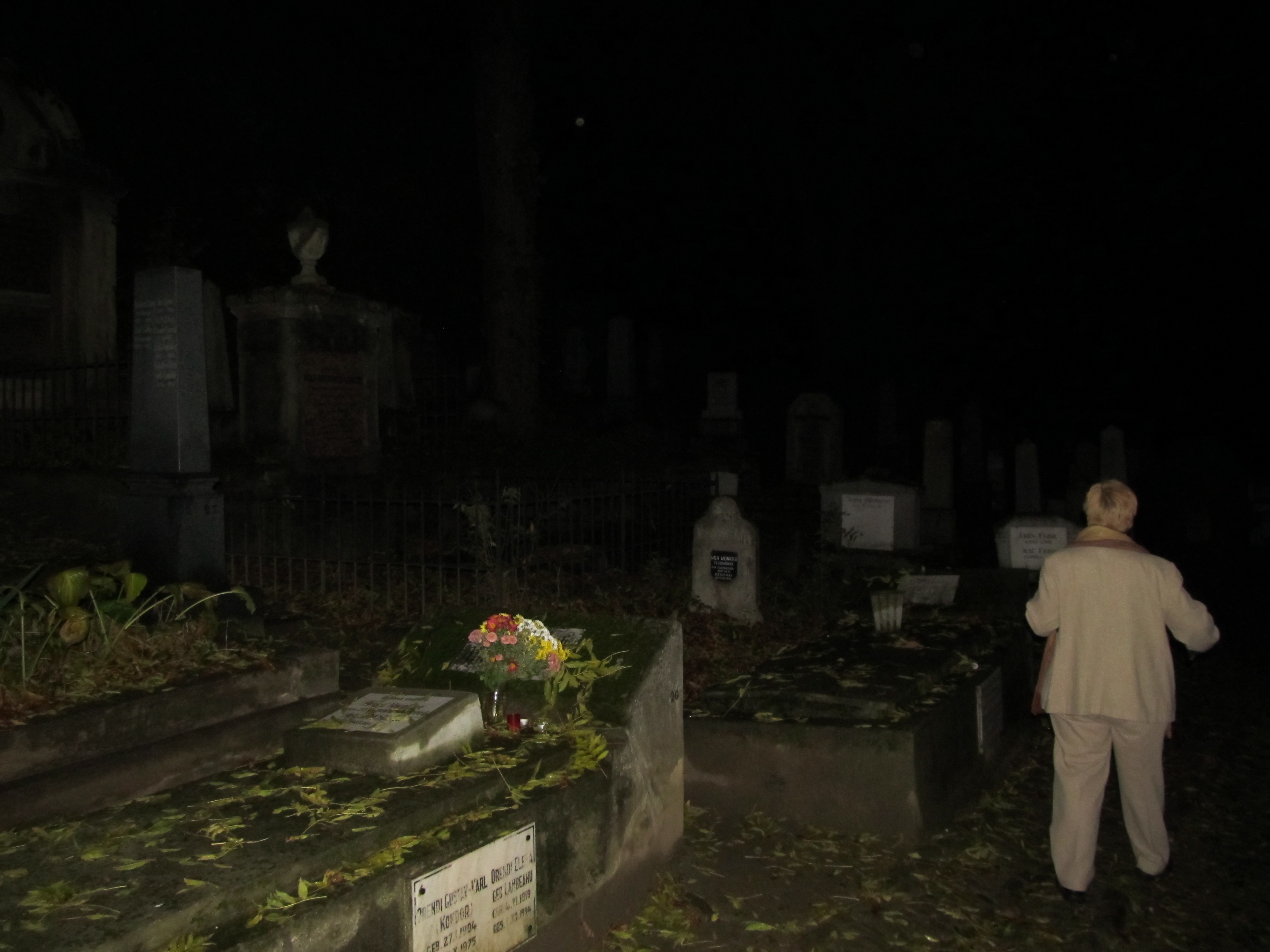 A nighttime walk through a medieval cemetery in Sighișoara — Romania doesn't half-step the atmosphere