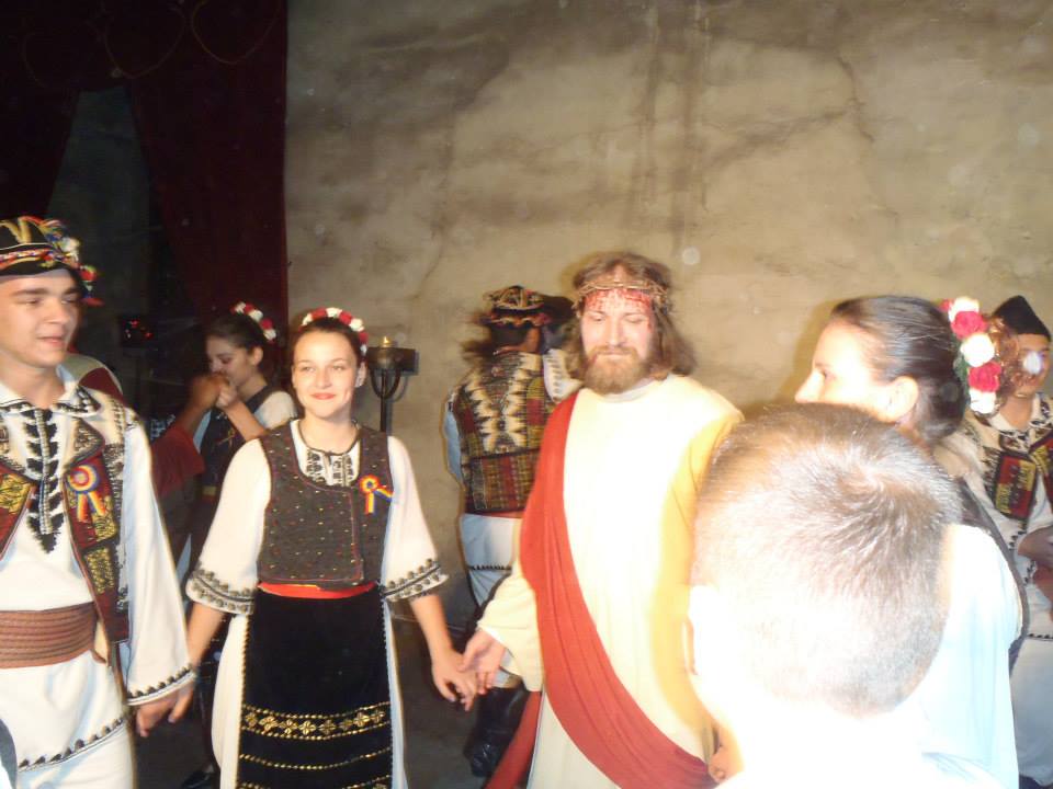 Dancing with the locals inside a 14th-century Romanian fortress on Halloween night