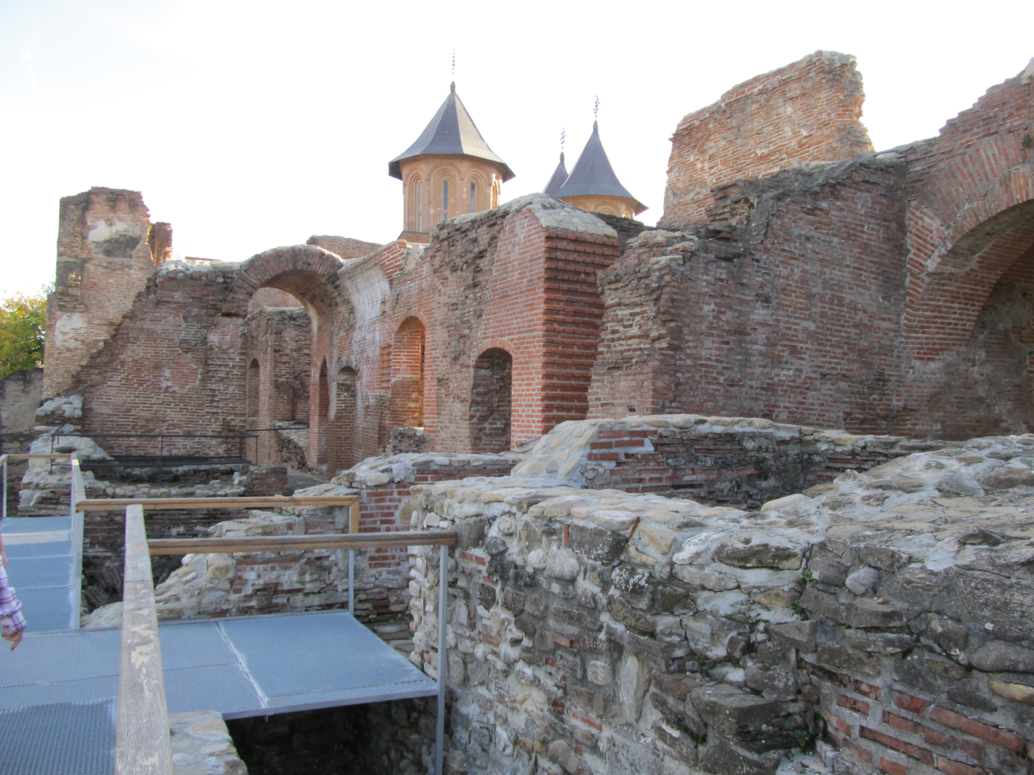 The ruins of the Princely Court at Târgoviște — where Vlad's Easter feast ended very badly for the boyars