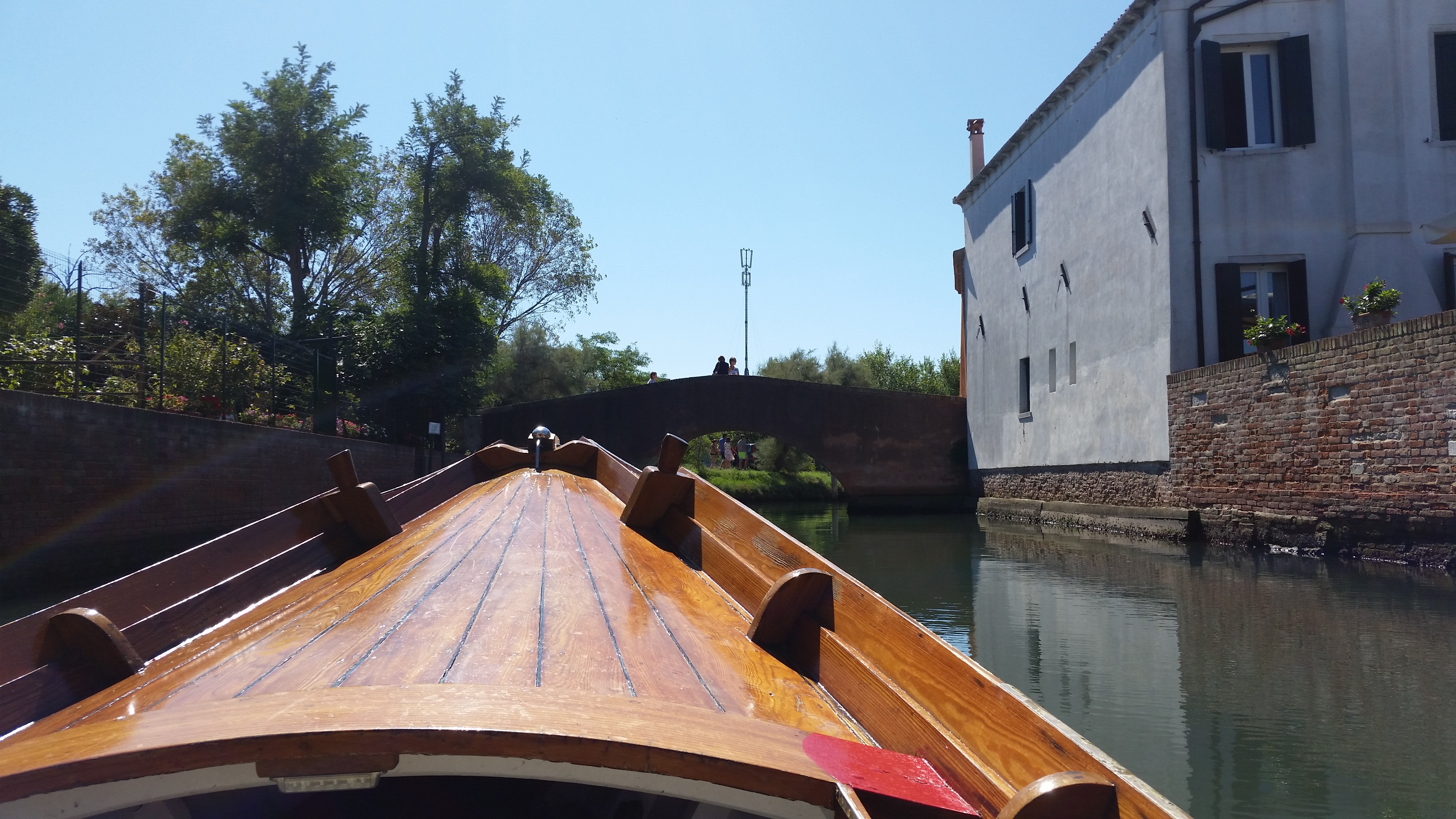 The quiet waterfront of Giudecca island in Venice