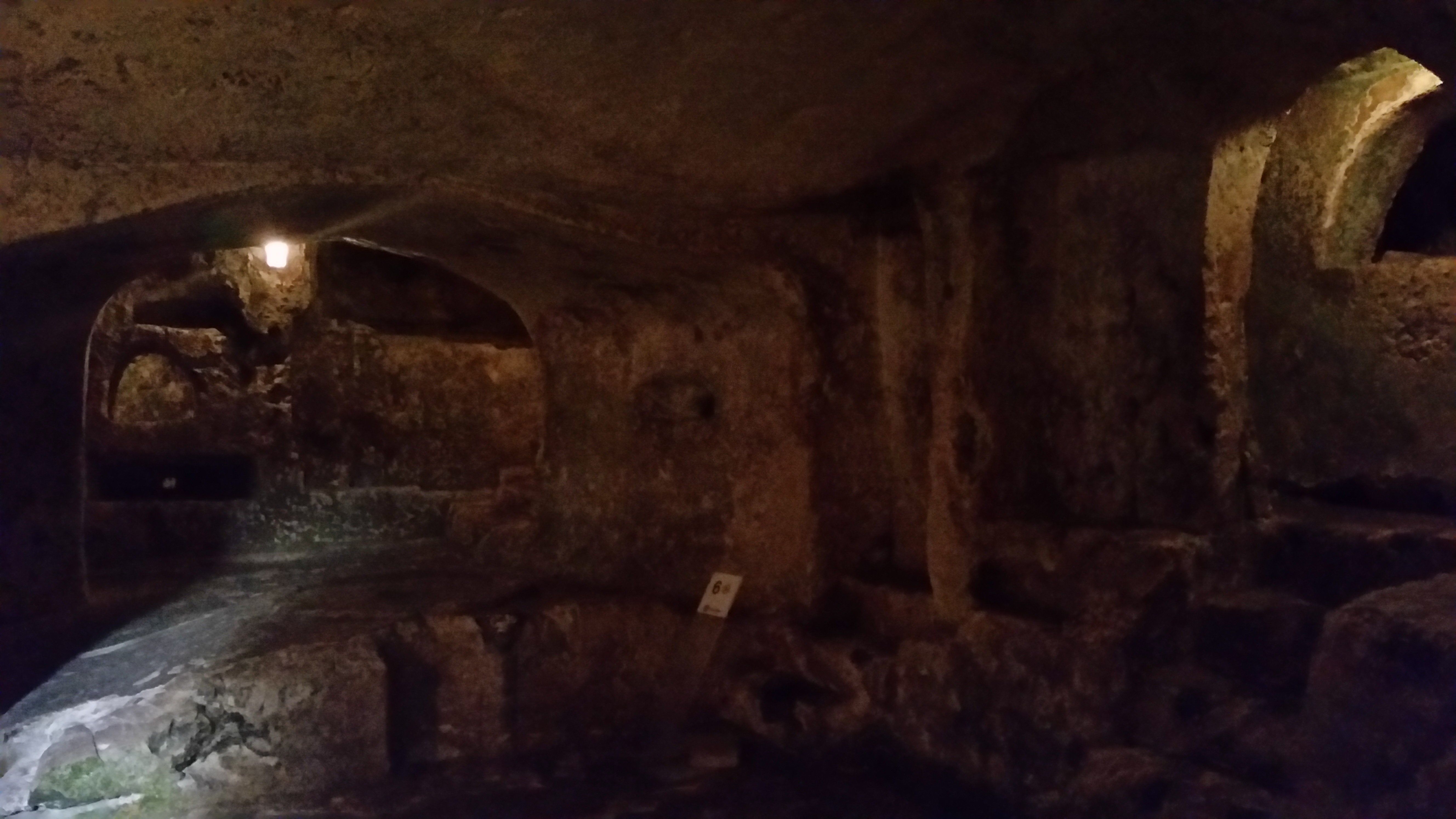 Underground passages of St. Paul's Catacombs in Rabat, Malta
