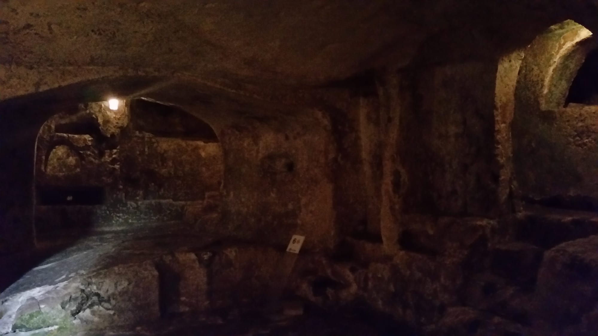 Underground passages of St. Paul's Catacombs